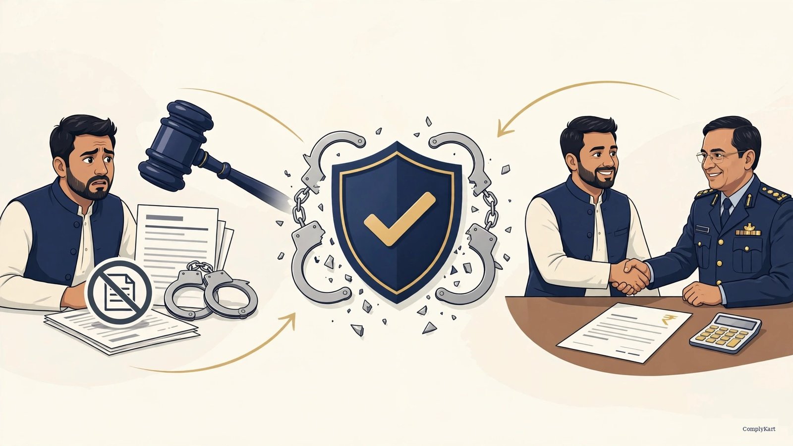 GST Officers Are Losing the Power to Arrest You — What the 57th Council's Decriminalisation Drive Actually Changes