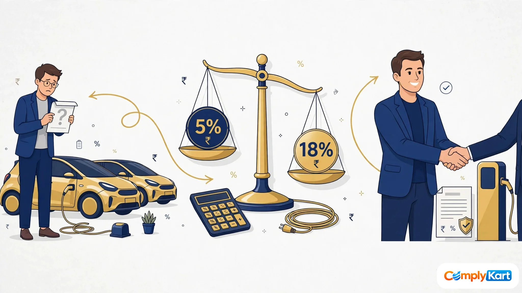 GST for EV Fleet Operators from 1 November 2026: 5% or 18% — the Choice That Decides Your Input Tax Credit