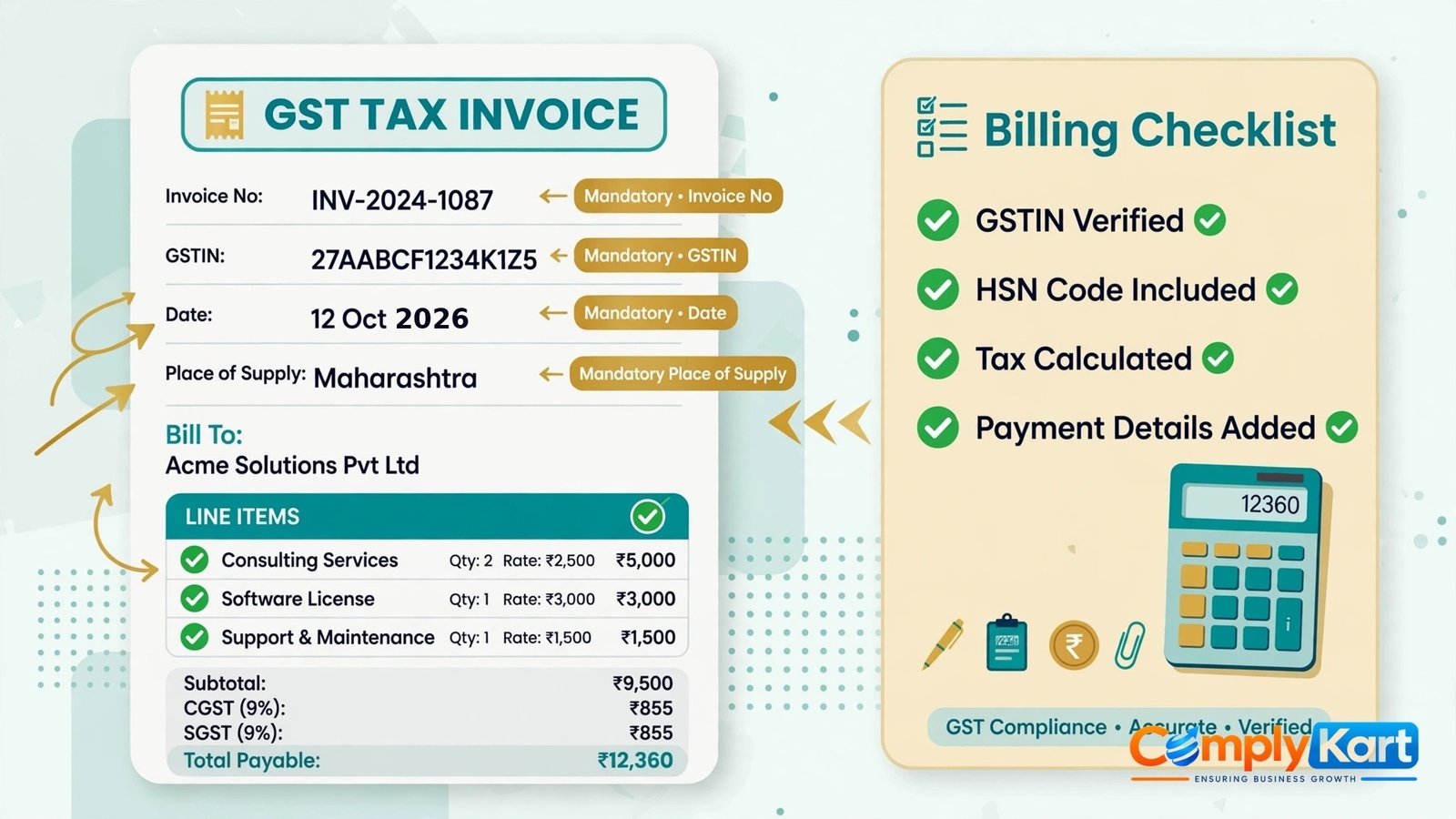 GST Invoice Format: Every Field Your Invoice Must Have
