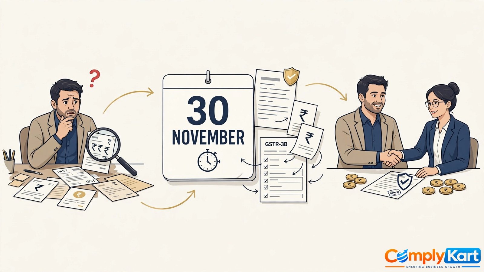 Last Date to Claim ITC for FY 2025-26: 30 November Deadline