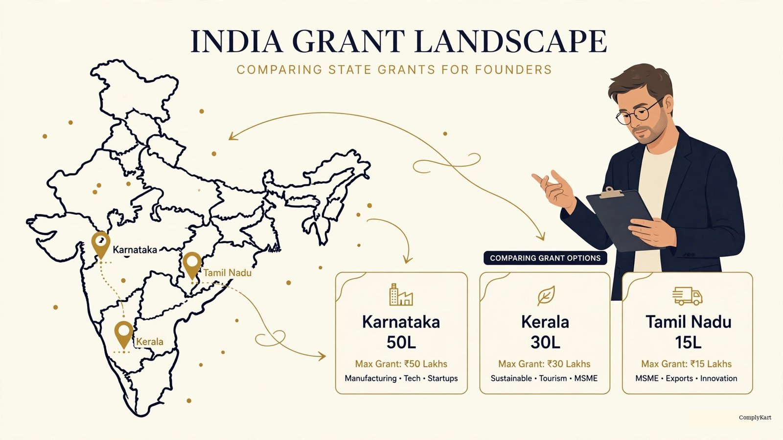 State Startup Grants: Which State Pays What